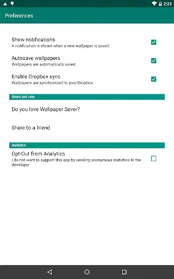 Wallpaper Saver android App screenshot 2